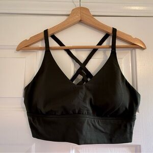 Women's OFFLINE Olive Green Strappy Bralette